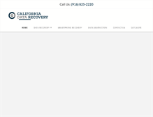 Tablet Screenshot of cadatarecovery.com